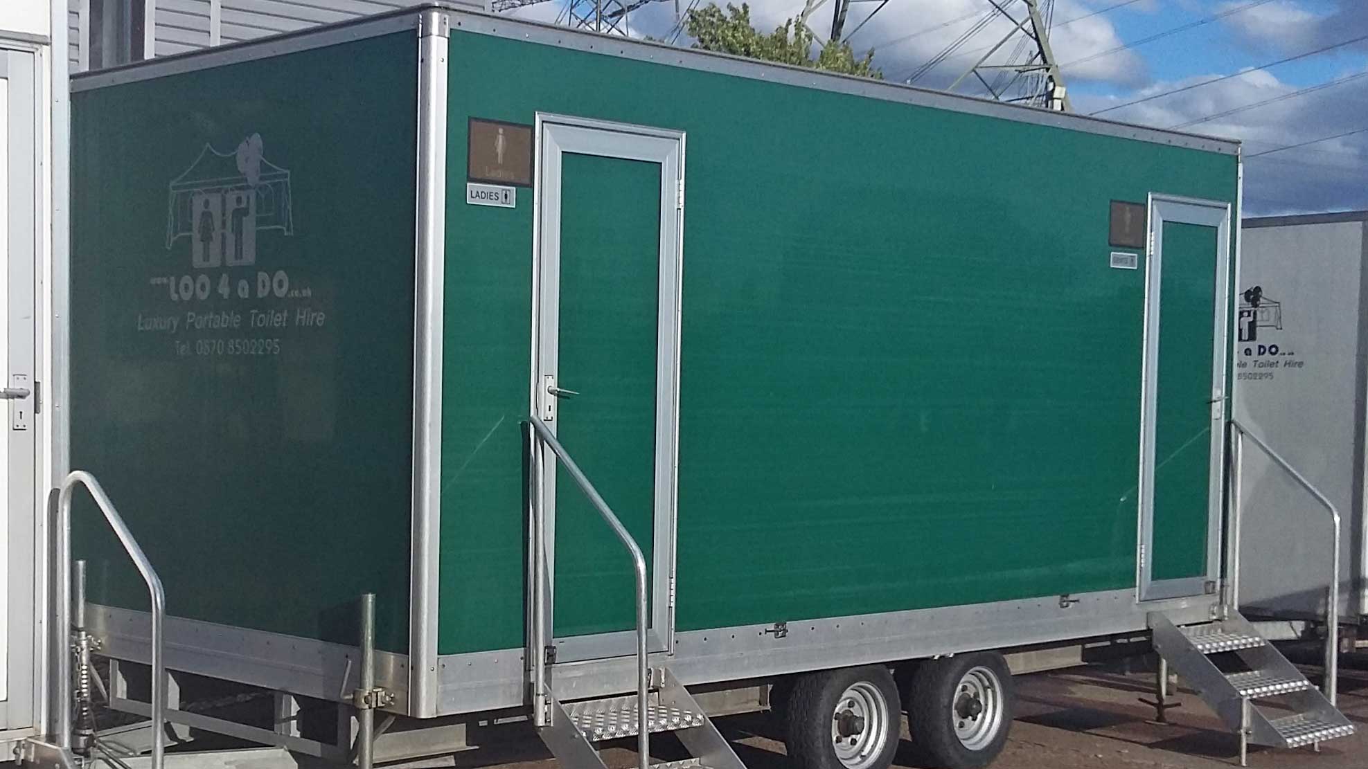 3+1 standard toilet trailer 