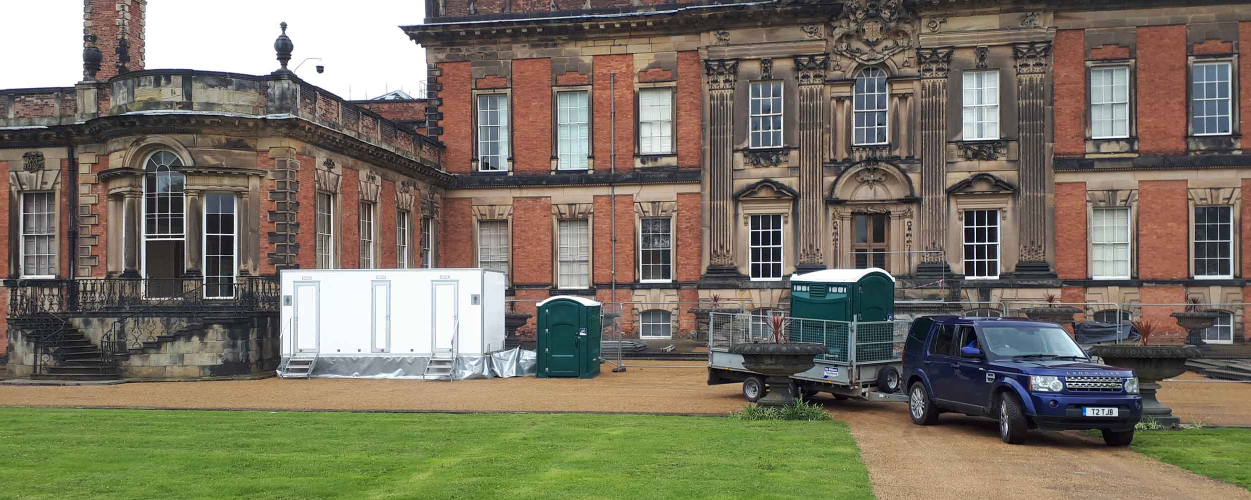Luxury toilet hire for outdoor events, east midlands