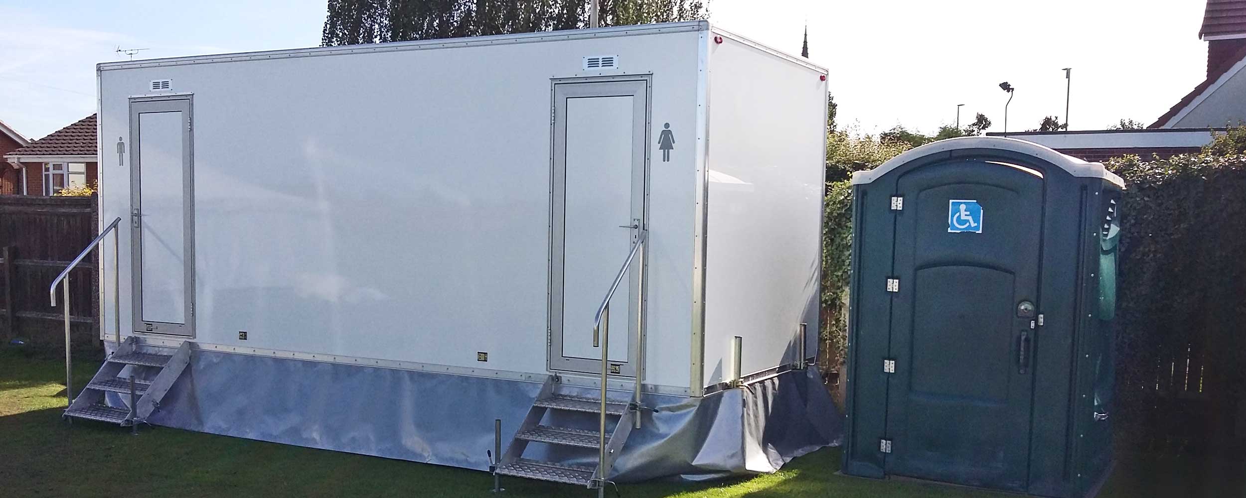 disabled portaloo toilets for hire in East Midlands